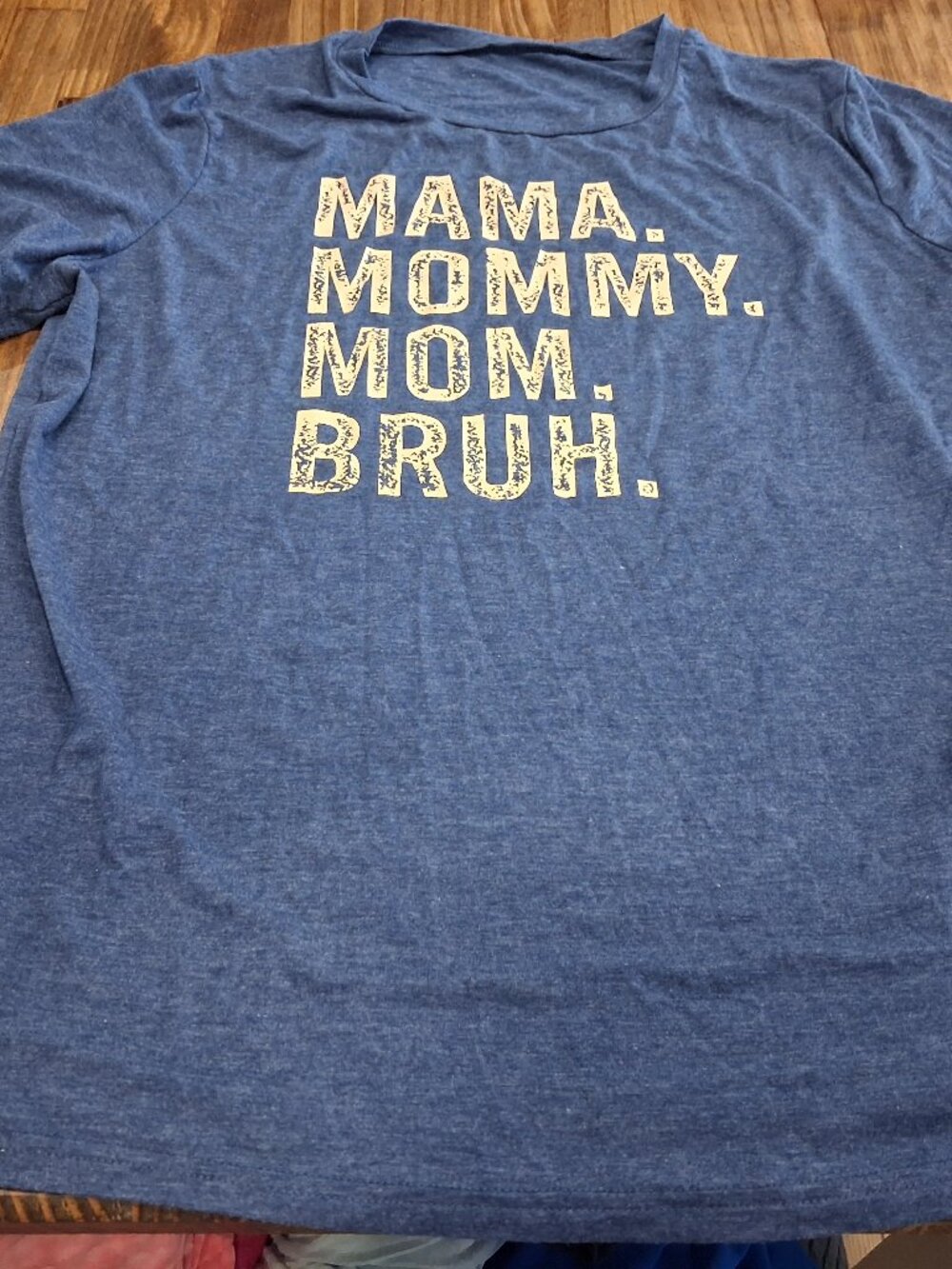 Ladies Mamma Mommy Mom Bruh. Tshirt